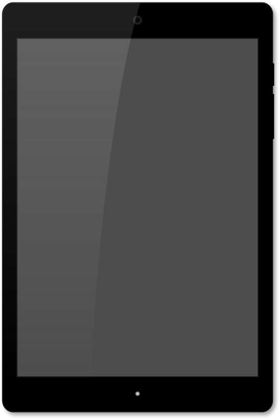 Black Tablet Illustration